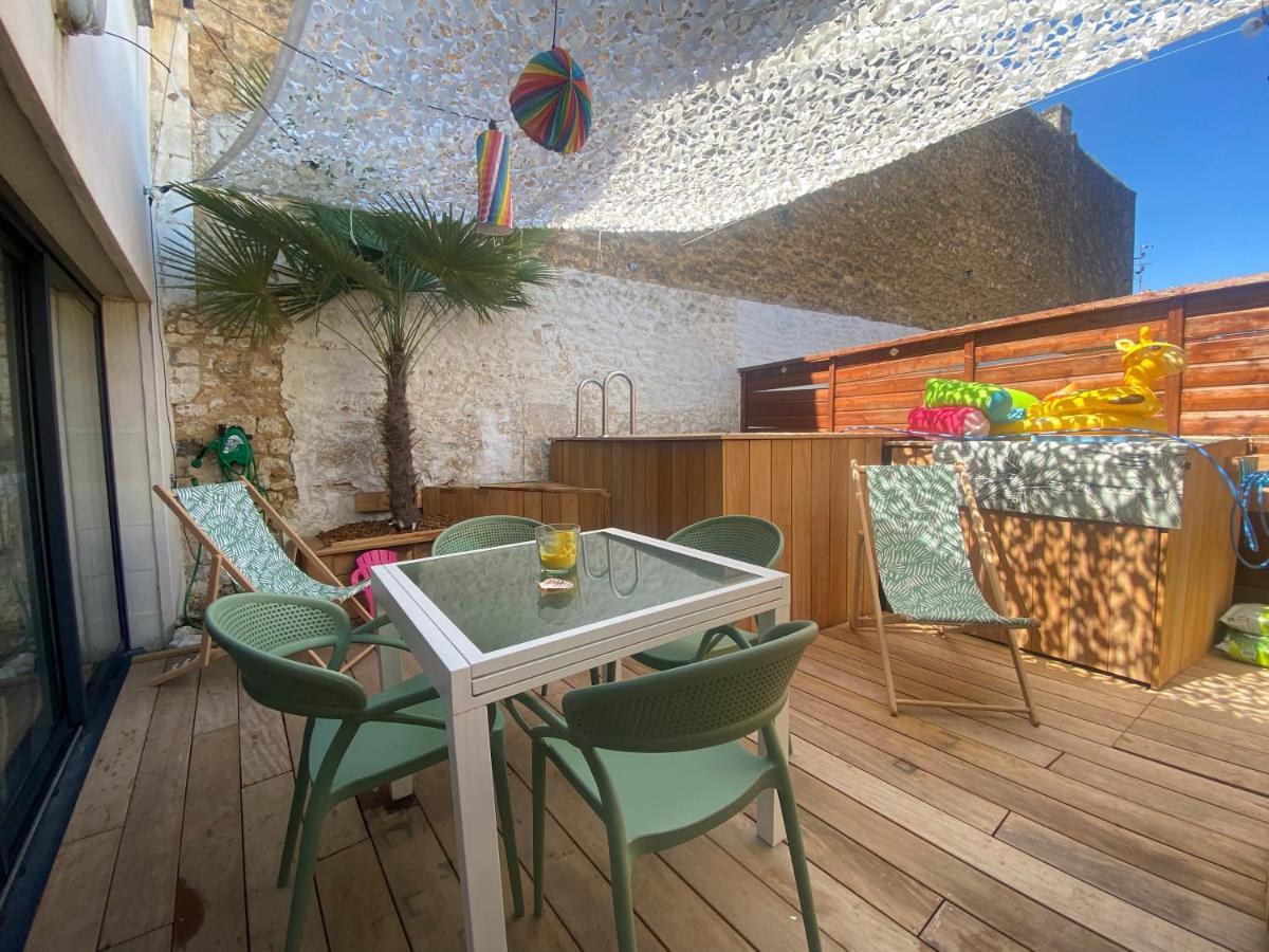 Вілла Charentaise 6-8 Personnes Avec Piscine Tonnay-Charente Екстер'єр фото